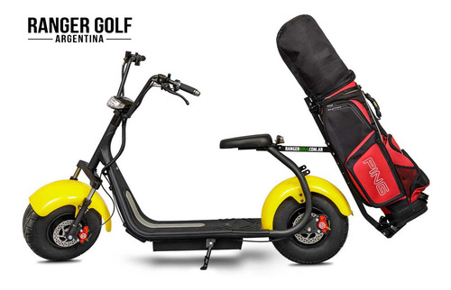 Imagen 5 de 8 de Moto Eléctrica Ranger Golf 1500w - Ruedas Anchas / Litio 60v