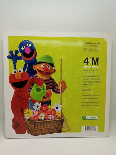 Imagen 3 de 6 de Los Oficios De Elmo - Jardinero - Libro - Rompecabezas