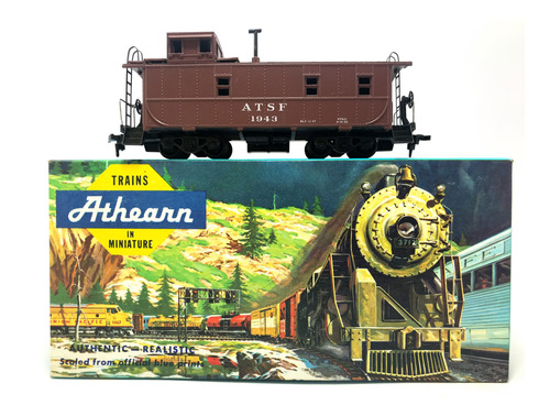 Nico Caboose Americano Santa Fe  Athearn H0 (vca 18)