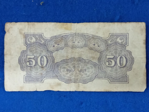 Imagen 2 de 2 de Filipinas 50 Cent 1943 * Ocupacion Japonesa * Guerra Mundial