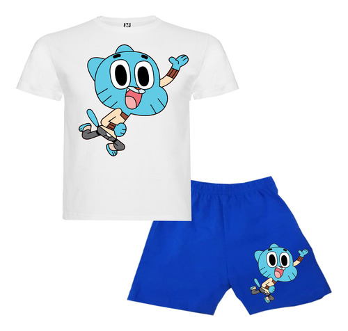 Pijama Corto Niños Algodon Gravity Falls