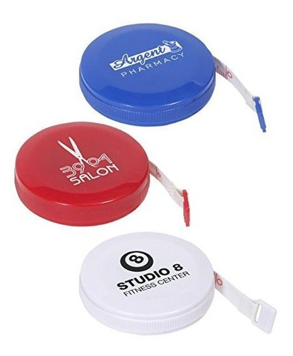 250 Custom Round Tape Measure Personalized With Your Logo Or