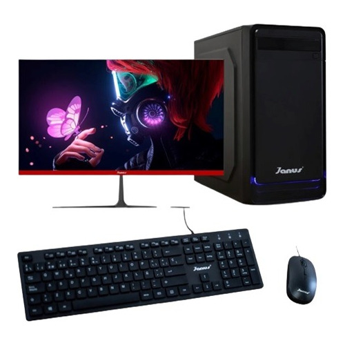 Pc Escrit. Corei5 10ge Solido512gb Ram8gb 24 Pulgadas Gamer 