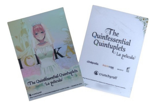 Postal Conmemorativa Quintillizas Ichika, Original