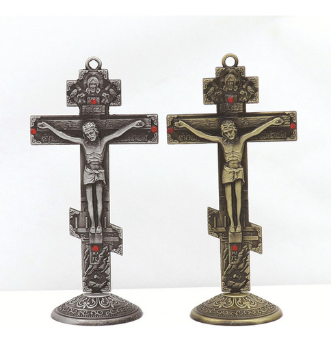 Crucifijo Cruces De Pared Crucifijo Estilo Retro Argenta