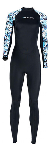 Traje De Neopreno Para Mujer, Traje De Buceo, Traje Xs Negro