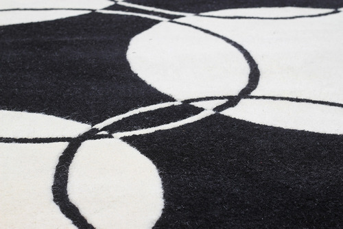 Alfombra Moderna 177 X 120 Cm (Usado)
