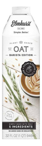 Leche Elmhurst Avena Barista 946ml