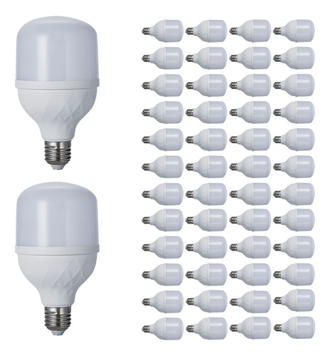 50pzs Lámpara Led Alta Potencia 30w (equiv. 300w) Luz De Día