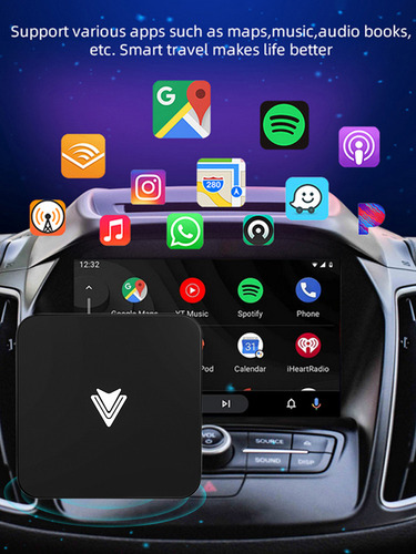 Módulo Inteligente De Carga Usb Android Auto Car Ai Box Para