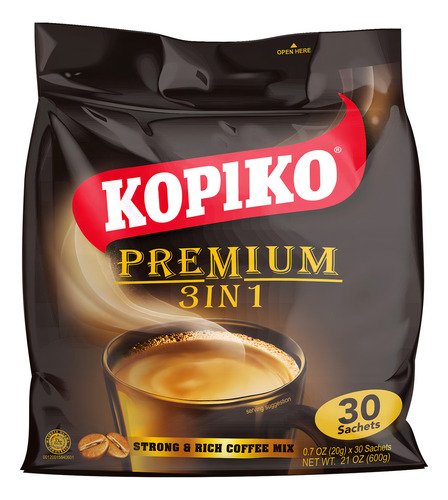 Kopiko Caf Instantneo 3 En 1, 21.2 Onzas (paquete De 1)