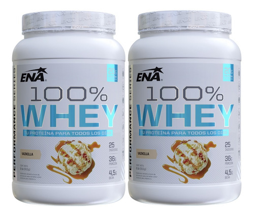 2 100% Whey Ena - Proteina Concentrada