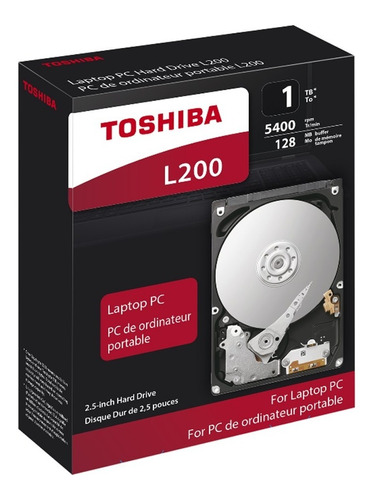 Disco Duro Interno 1tb Laptop L200 2.5 In Toshiba