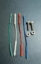 Comprar 2 Pares De 4 Cables Para Cabezal De Tornamesa Y 2 Tornillos