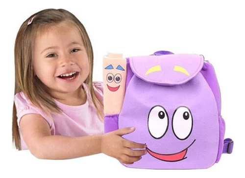 Bolsa De Rescate Dora Explorer Con Mapa Para Regalos