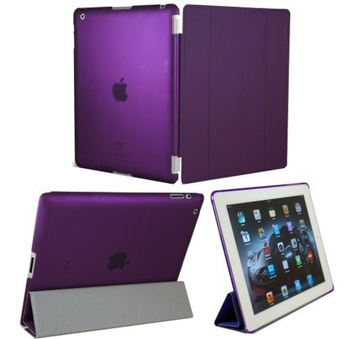 Estuche Protector Tipo Smart Cover Para iPad 2 iPad 3 iPad 4