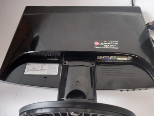 Monitor Lg 17 Polegadas Entradas Vga E Dvi Usado Wide!! (Usado)