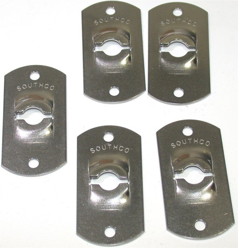 Lot Of 5 Southco Stainless Steel Flat Type Receptacle Ri Eep