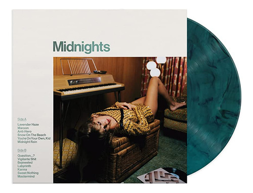 Taylor Swift Midnights Jade Green Edition Vinyl Lp