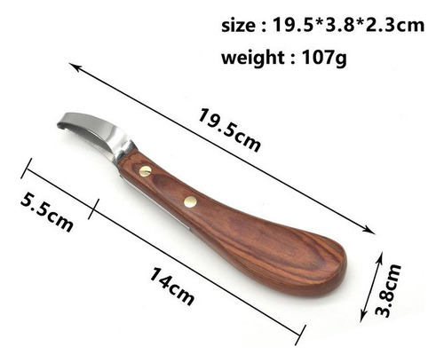 Cuchillo Para Pezuñas De Caballo, Herramienta Para Cortar