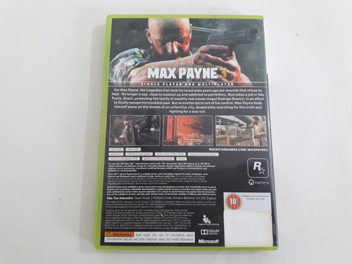 Max Payne 3 Xbox 360 #1300