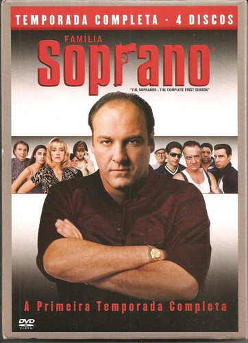 Família Soprano 1ª Temporada - Box Com 4 Dvds