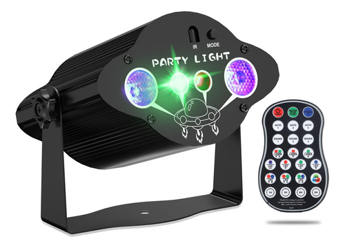 Dj Proyector De Luces Láser Estroboscopicas Rgb+uv Para