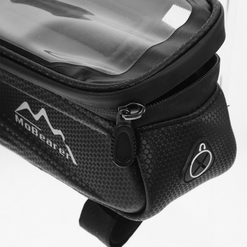 Bolsa De Teléfono Con Marco Frontal Para Bicicleta, 1 Unidad