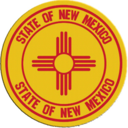 Parche Escudo Circular Estados Unidos Nuevo Mexico