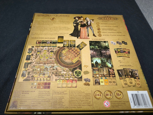 Trickerion: Legends Of Ilusion - Juego De Mesa (en Ingles) (Usado)