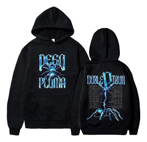 Sudadera Con Capucha Peso Pluma Doble P Tour Tarantula De Ma