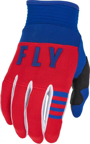 Guantes Moto Niño Fly Racing F-16 Rojo/blanco/azul Yl