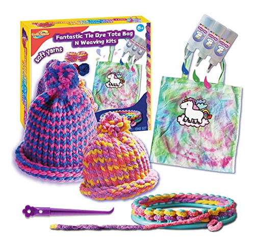 Kit De Inicio De Teñido Y Crochet Diy, Haz Tu Propio G...