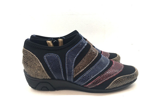 Imagen 1 de 4 de Zapato De Cuero Cómodo Para Dama Modelo 94 / Colores