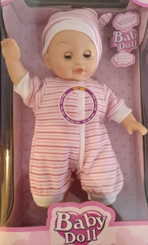 Muñeca Con Sonidos Para Niñas Bebe Baby Juguete