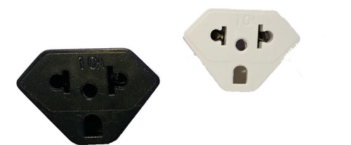 Plug Adaptador De Tomada Preto 20 A Universal