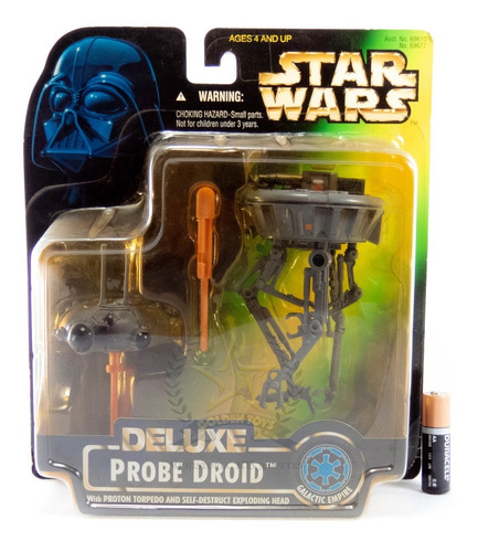 Star Wars The Power Of The Fo Probe Droid Deluxe Golden Toys (Usado)