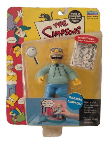 Abuelo Simpson Los Simpsons Playmates