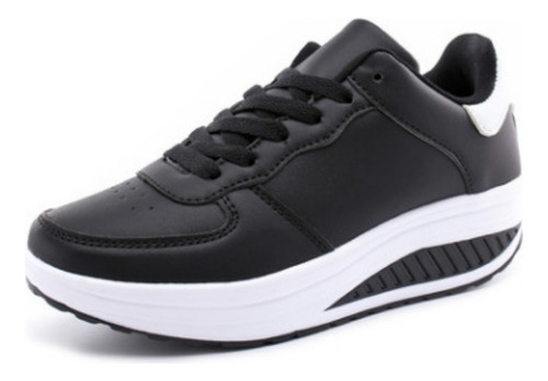 Zapatillas Deportivas Informales Para Mujer Con Suela Gruesa