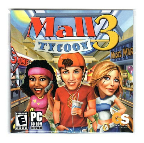 Jogo Mall Tycoon 3 Para Pc Midia Fisica Global Star Software