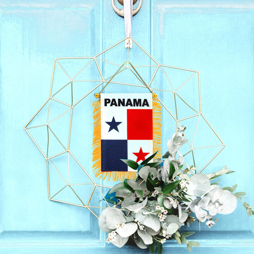 Anley Window Hanging Flag With Fringe, 10x15cm Aj