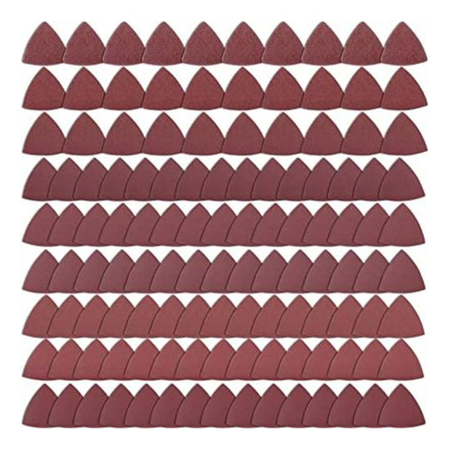 Austor 120 Piezas De Papel De Lija Triangular Hojas De