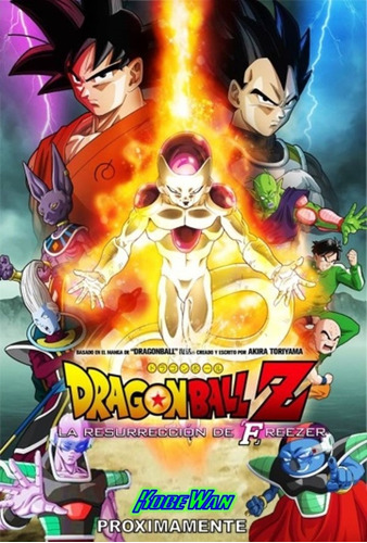 Poster Original De Cine Dragon Ball Super Saiyan Goku Cartel