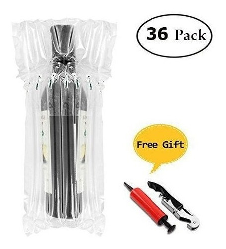 36 Pcs Protector De Botella De Vino Bolsas De Envoltura De C