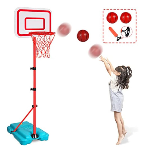 Tsomtto - Soporte Para Aro De Baloncesto Para Niños, Altura 