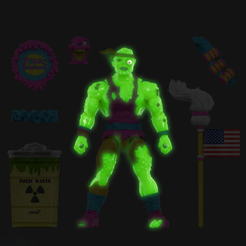 Toxic Crusaders Brilla En La Oscuridad Super 7