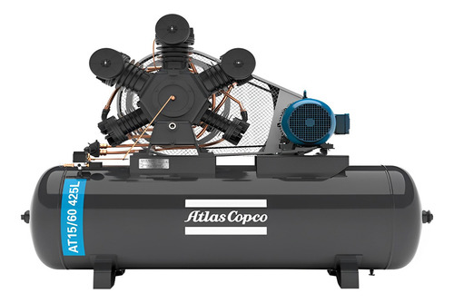 Compressor Ar Industrial 60 Pes 425lt Atlas Copco 380/660