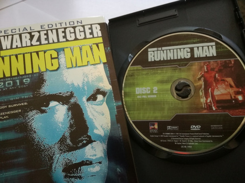 Dvd The Running Man / Carrera Contra La Muerte / 2 Dvds
