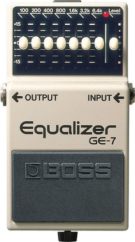 Pedal Equalizer Ge7 Boss Equalizador De Guitarra C/ Garantia