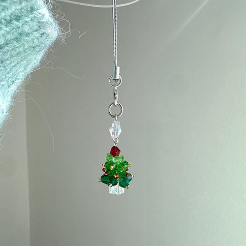 Abalorio Navideño Para Teléfono, Abalorio Para Bolso,